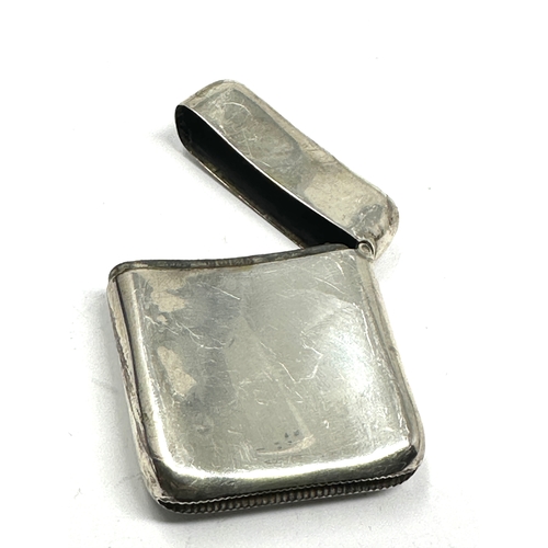 28 - Antique silver vesta case