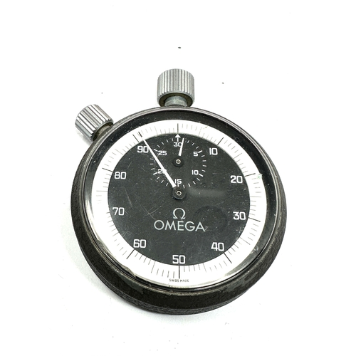 339 - Vintage Omega stopwatch the stopwatch is in good condition and is working as shown engraved on back ... 