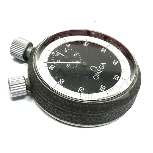 339 - Vintage Omega stopwatch the stopwatch is in good condition and is working as shown engraved on back ... 