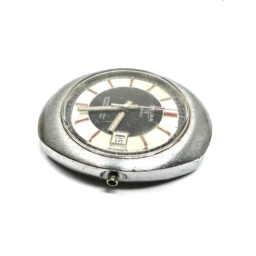 352 - Vintage gents sicura wristwatch the watch is ticking  but missing winder