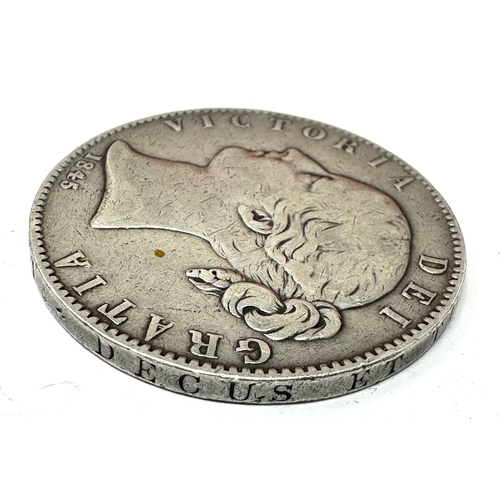 441 - 1845 Queen Victoria Silver Crown