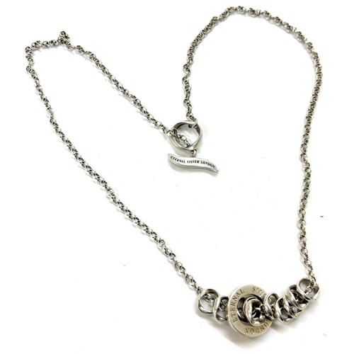 538 - Ladies Argentina silver ladies necklace