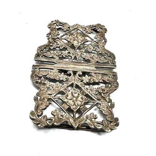 58 - vintage silver nurses buckle