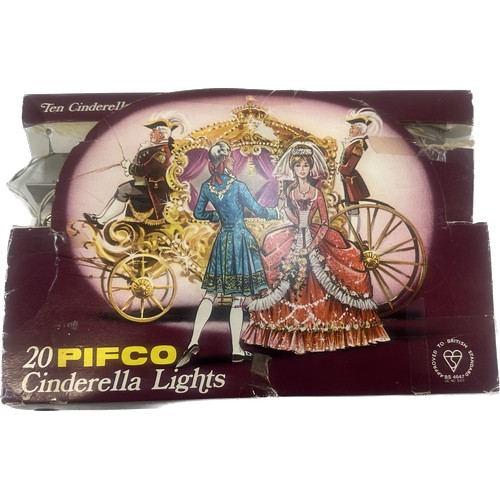 5 - Vintage 20 Pifco Cinderella lights - in working order