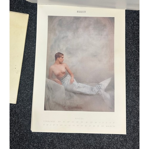 65 - Two vintage Pirelli calendars dated 1989 and 1990