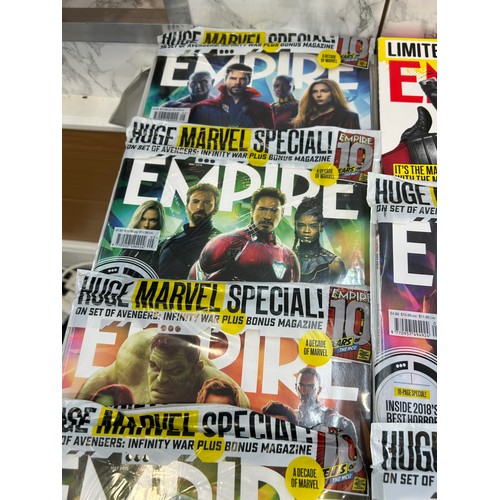 601 - Large selection of Empire and Empool magazines