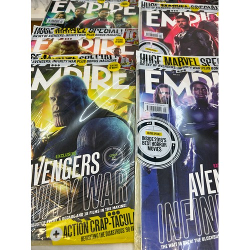 601 - Large selection of Empire and Empool magazines