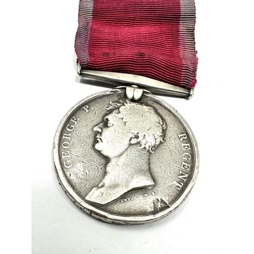 405 - 1815 Waterloo medal to Thomas wilson 71st regt of foot