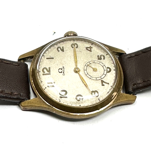 363 - Vintage gents omega wristwatch the watch is ticking