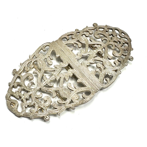 23 - Silver Nurses buckle weight 60g