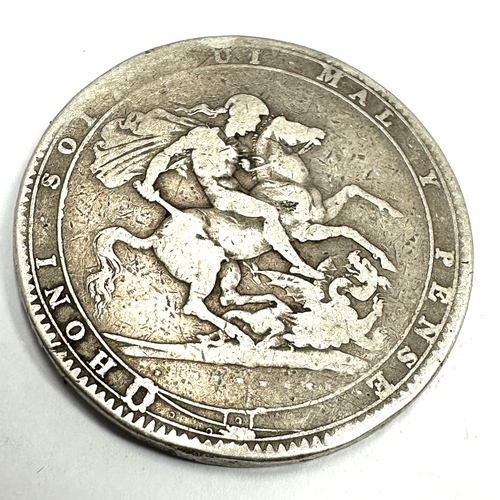 457 - Georgian 1819 silver crown