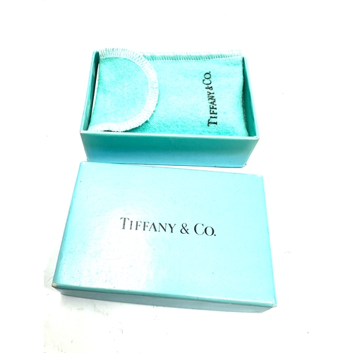 21 - Boxed Tiffany & Co silver money clip