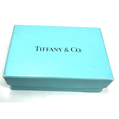 21 - Boxed Tiffany & Co silver money clip