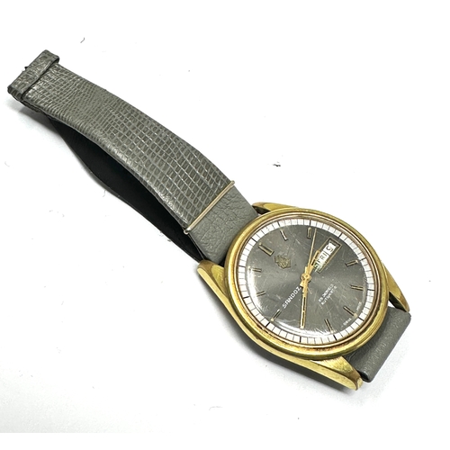 371 - vintage sandoz automatic gents wristwatch the watch is ticking