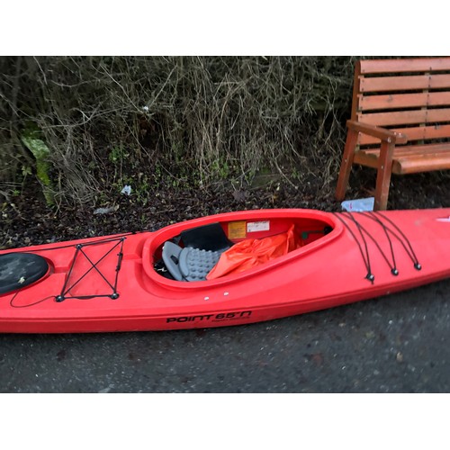 100L - Point 65ON Kayaks Sweden with 2 paddles