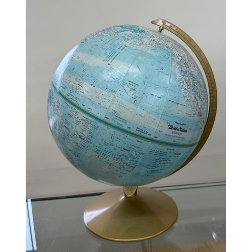 84 - Desk globe, approximate height 16 inches