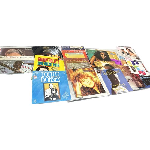 256 - Large selection of assorted vinyl LPS to include ' The Carpenters', ' Amy Grant', ' Beating Harps' e... 