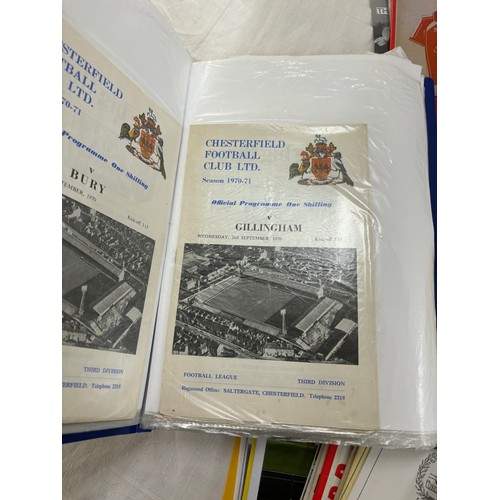 127 - Selection of assorted football programmes includes Kettering, Loughborough etc