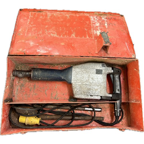 303 - Bosch demolition hammer in metal case - untested