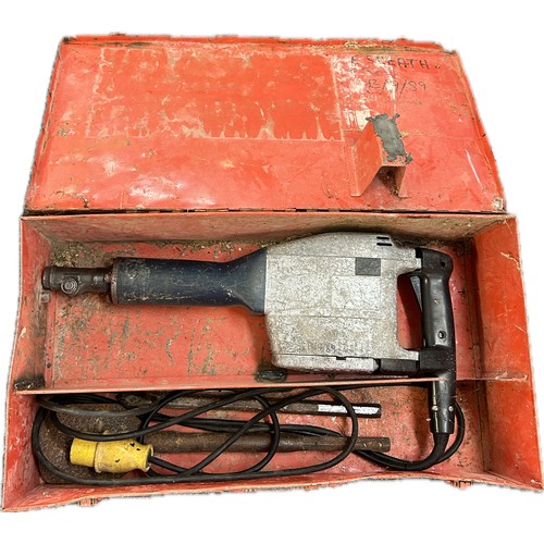 303 - Bosch demolition hammer in metal case - untested