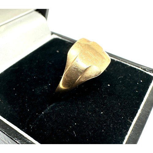 176 - vintage 9ct gold signet ring weight 1.9g