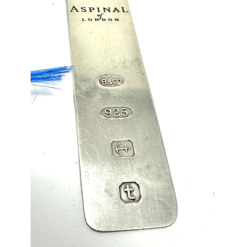 3 - Silver Aspinal of London page marker