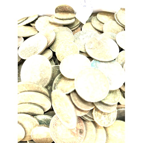 492 - Selection of vintage and later coins total weight 285grams