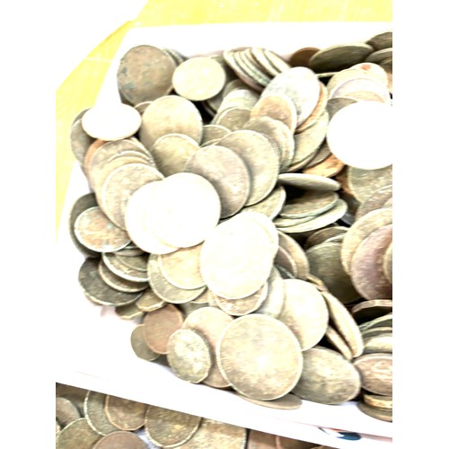 486 - Selection of vintage and later coins total weight 299grams