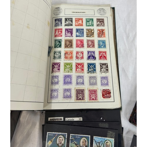 21 - Selection of assorted vintage and later stamps