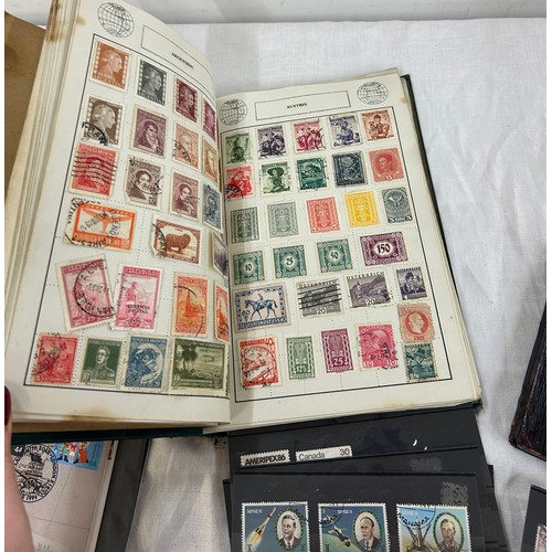 21 - Selection of assorted vintage and later stamps