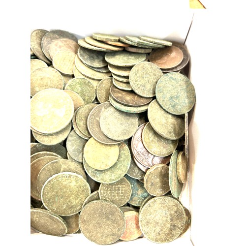 499 - Selection of vintage and later coins total weight 300g