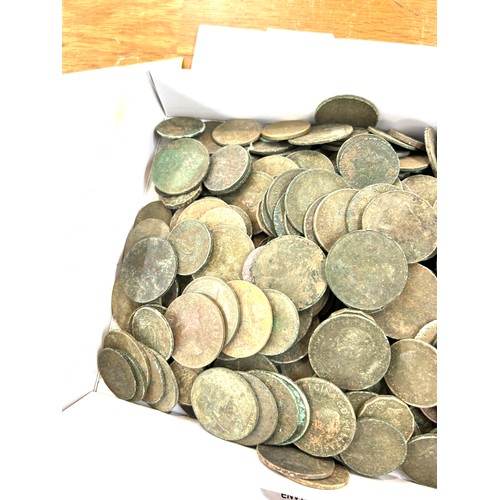 499 - Selection of vintage and later coins total weight 300g