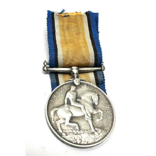 399 - ww1 war medal to j burke r.lanc.r