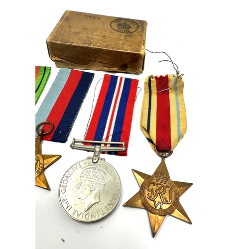 417 - Boxed ww2 medal group