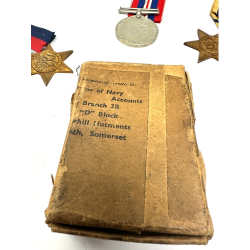 417 - Boxed ww2 medal group