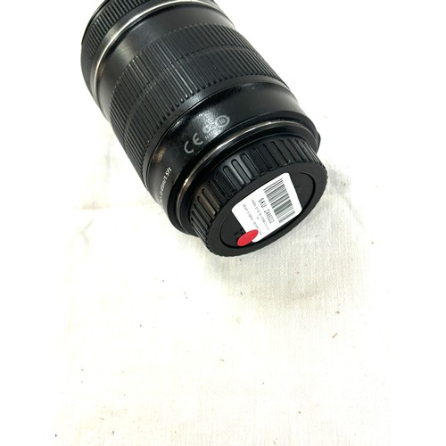 503 - canon EF-S zoom lens ef-s 18-135mm, sold as spares and repairs heavily used