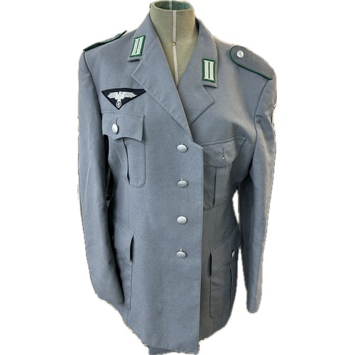 62 - Ladies German RAF reproduction jacket with cloth badges