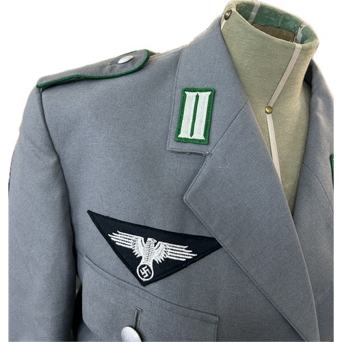 62 - Ladies German RAF reproduction jacket with cloth badges