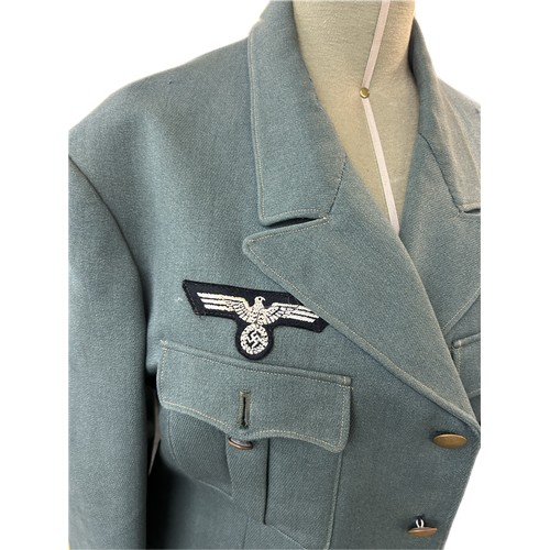 23 - Ladies German RAF reproduction jacket with cloth badges