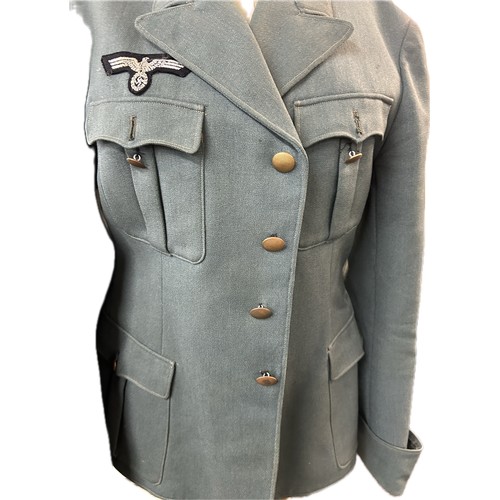 23 - Ladies German RAF reproduction jacket with cloth badges