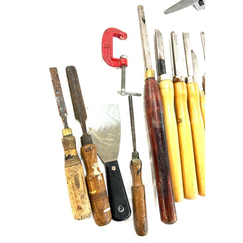 166 - Selection of tools to include files, g clamps etc