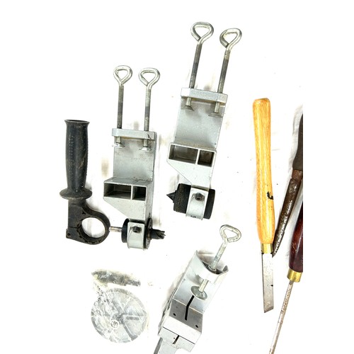 166 - Selection of tools to include files, g clamps etc