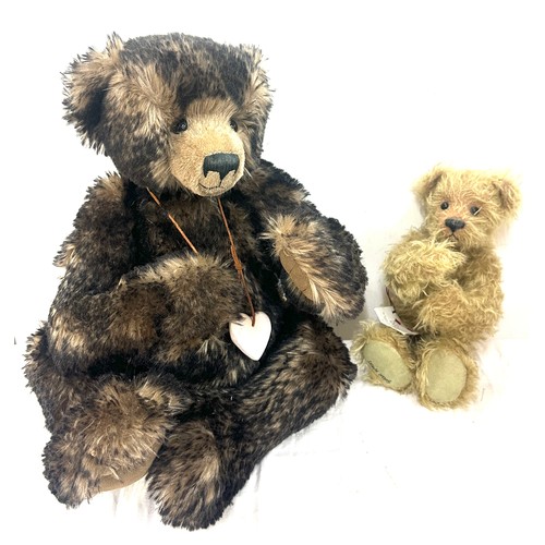 55 - Two vintage teddy bears