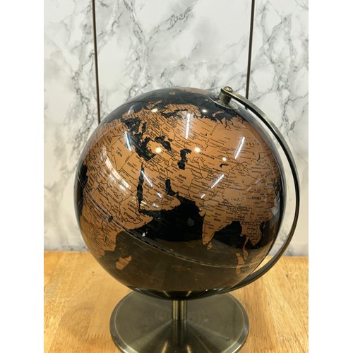 3 - 8 inch desk globe, approximate height 12 inches