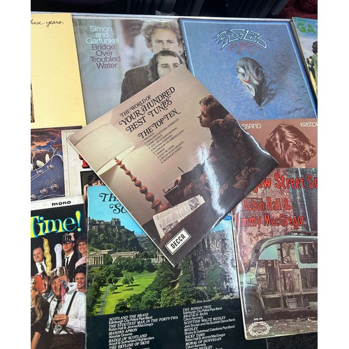 219 - Selection of assorted LP vinyl records to include ' Eagles Their Greatest Hits' etc