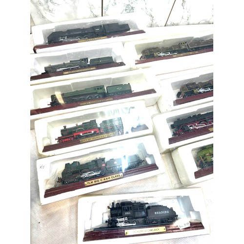 39 - Selection of boxed train models