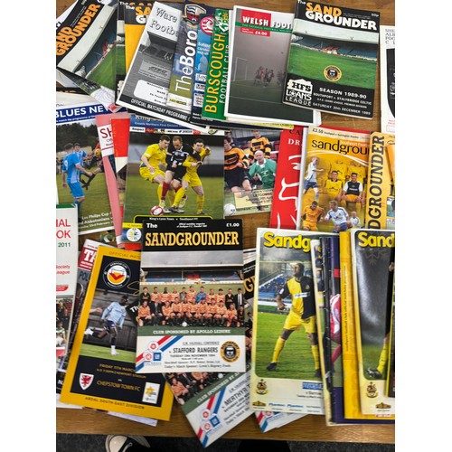 228 - Large selection of assorted football Programmes