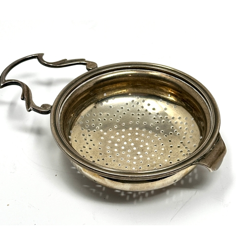 7 - Walker & hall Silver Lemon Strainer