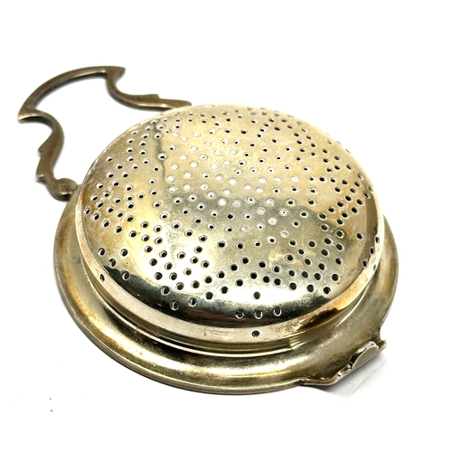 7 - Walker & hall Silver Lemon Strainer