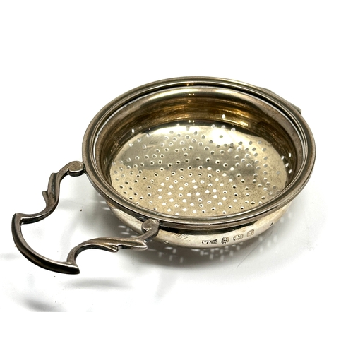 7 - Walker & hall Silver Lemon Strainer